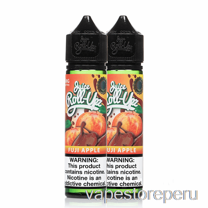 Vape Sin Nicotina Peru Fuji Apple - E-líquido Jugo Roll-upz - 120ml 0mg